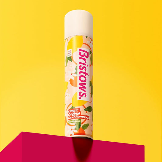 Bristows Tropical Fresh Dry Shampoo, Tropical Fragrance, Refreshes Hair Between Washes, Absorbs Excess Oil Without Drying Out Hair And Scalp, Vegan Friendly, 200 Ml