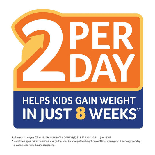 Pediasure Grow & Gain With Fiber Nutrition Shake For Kids, Vanilla, 8 Fl Oz