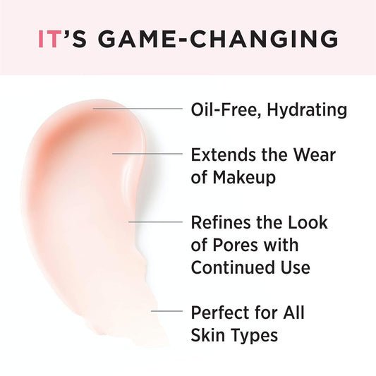 It Cosmetics Your Skin But Better Makeup Primer+ - Extends Makeup Wear, Hydrates Skin, Refines The Look Of Pores - With Glycerin, Bark Extract & Ginger Root Extract - Oil-Free Formula - 1 Fl Oz