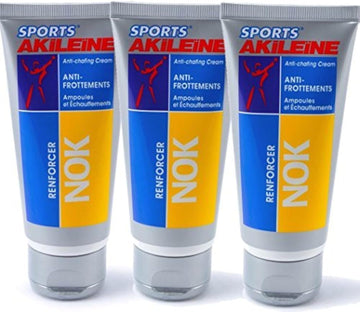 Akileïne Sports NOK Anti-Chafing Cream - Pack 3 x 75ml by Akileïne