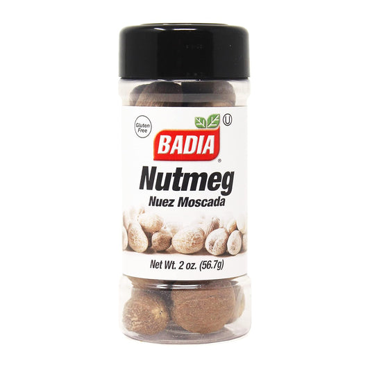 Badia Nutmeg Whole, 2 Oz (Pack Of 8)