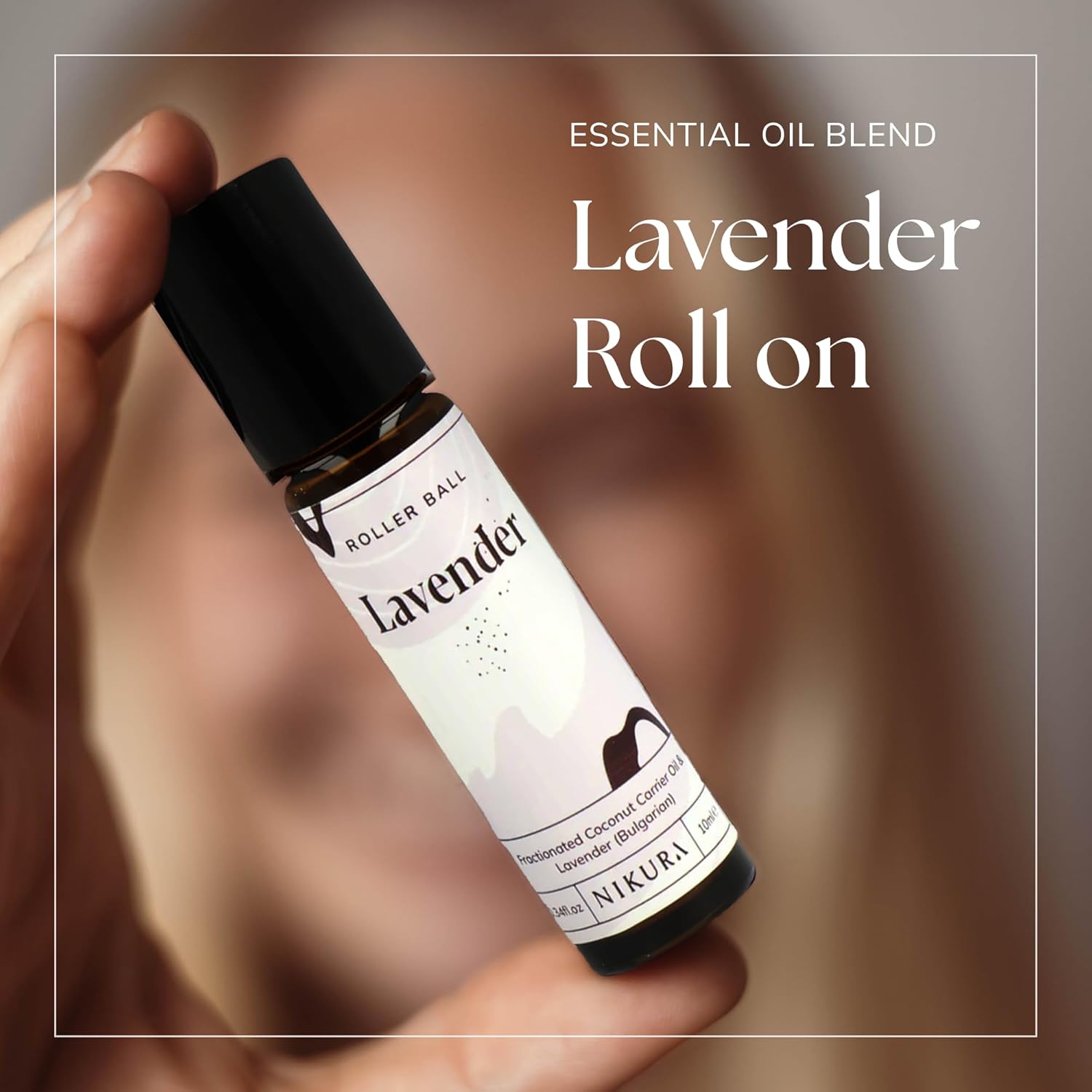 Nikura True Lavender (Bulgarian) Roll On Essential Oil Blend - 10ml | for Sleep, Relaxing, Anxiety, Aromatherapy | Use on Skin, Temples, Pulse Points, Wrists, Neck : Amazon.co.uk: Stationery & Office Supplies