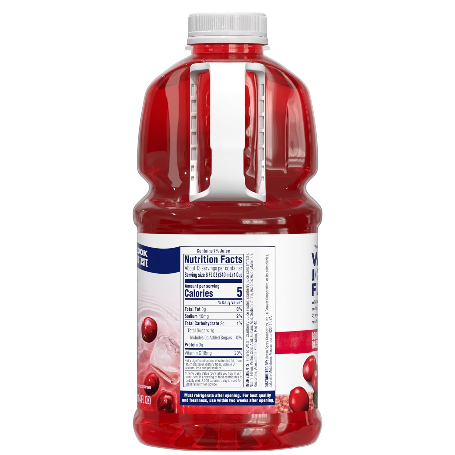 Ocean Spray® Diet Cranberry Juice Drink, 101.4 Fl Oz Bottle (Pack of 6) : Fruit Juices : Grocery & Gourmet Food