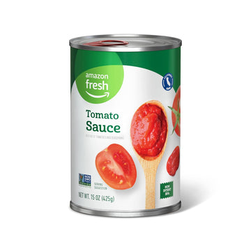 Amazon Fresh, Tomato Sauce, 15 Oz (Previously Happy Belly, Packaging May Vary)