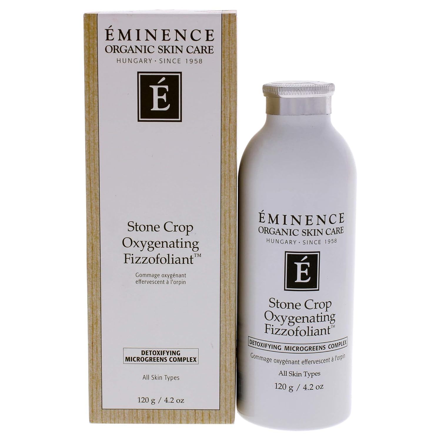 Stone Crop Oxygenating Fizzofoliant By Eminence For Unisex - 4.2 Oz Exfoliator : Beauty & Personal Care