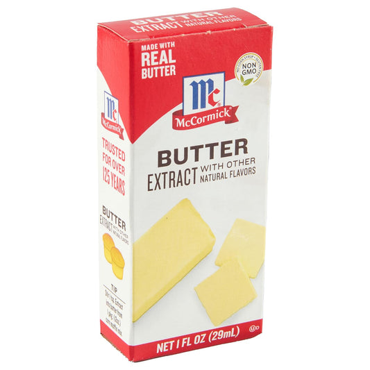 McCormick Butter Extract With Other Natural Flavors, 1 fl oz (Pack of 6)