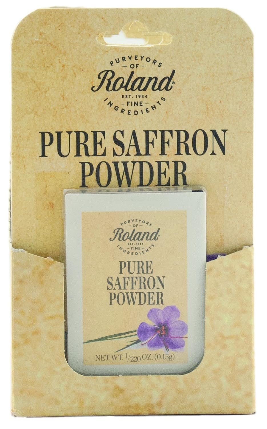 Roland Foods Pure Saffron Powder, Specialty Imported Food, 0.5-Gram Box : Saffron Spices And Herbs : Everything Else