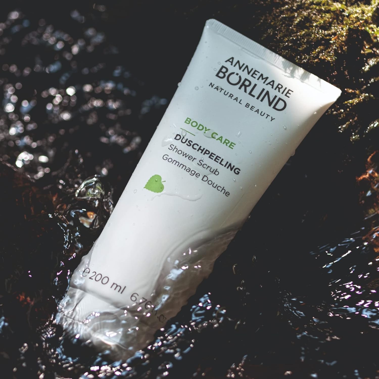 Annemarie Börlind - Body Care Shower Cream - Cleansing, Regenerating & Normalizing Skin Care, With Organic Jojoba Oil & Argan Oil, Vegan, 6.76 Fl. Oz. : Beauty & Personal Care