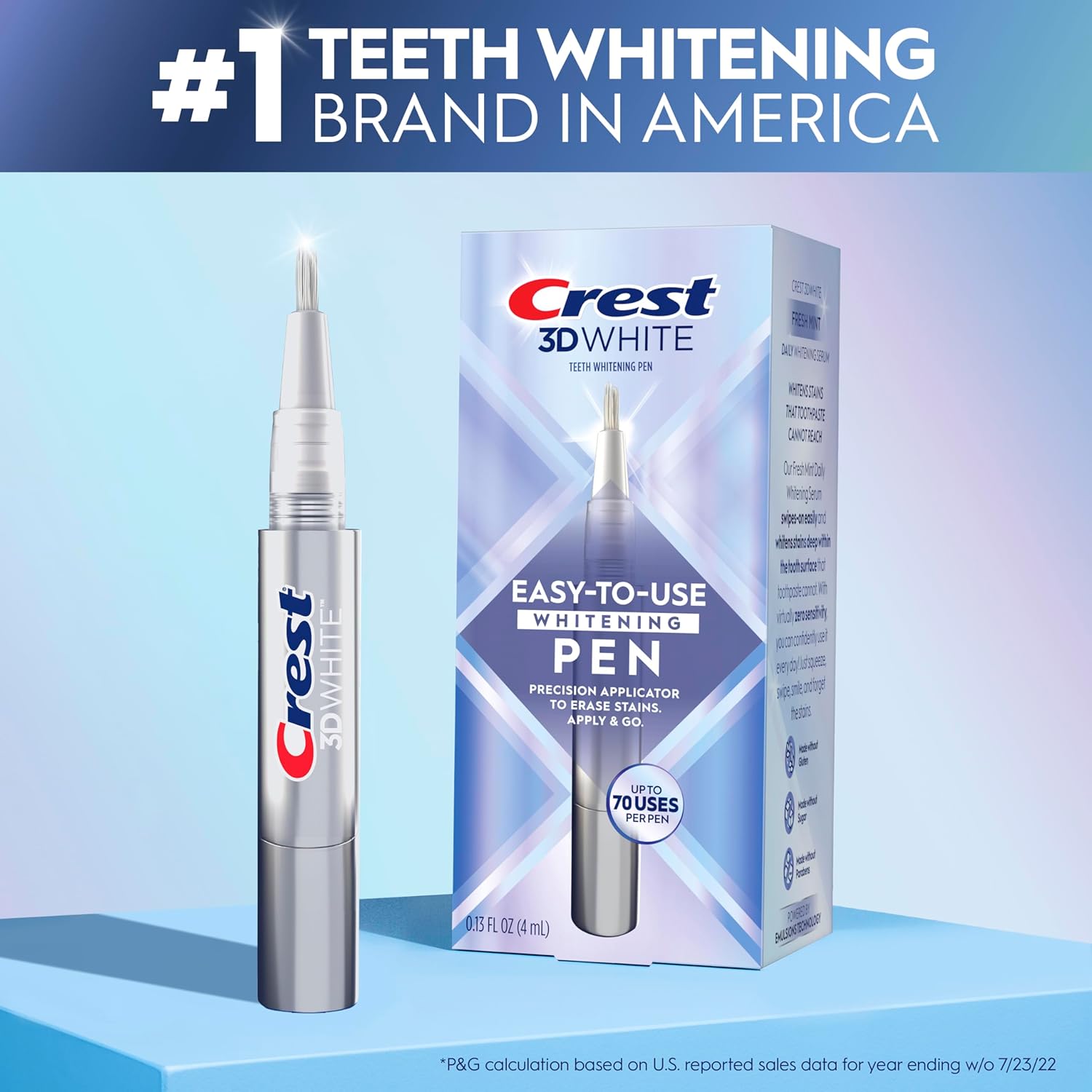 Crest 3DWhite Easy-to-Use Teeth Whitening Pen : Health & Household