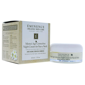 Eminence Organic Skincare Monoi Age Corrective Night Cream, 2 Ounce : Beauty & Personal Care
