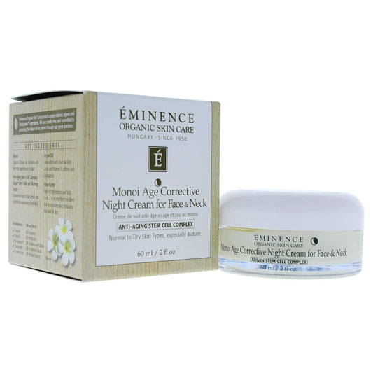 Eminence Organic Skincare Monoi Age Corrective Night Cream, 2 Ounce : Beauty & Personal Care