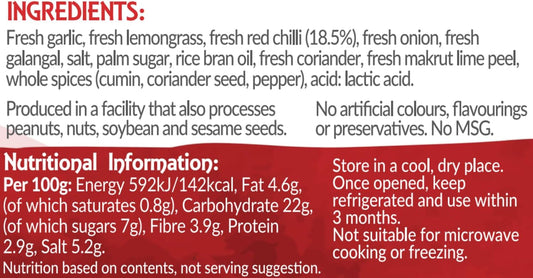 Thai Taste Red Curry Paste, 114G