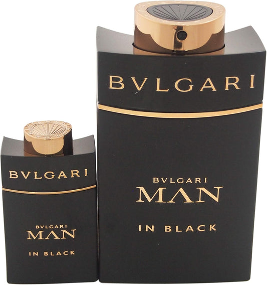 Bvlgari Man In Black By Bvlgari For Men - 2 Pc Gift Set 3.4Oz Edp Spray, 0.5Oz Edp Spray