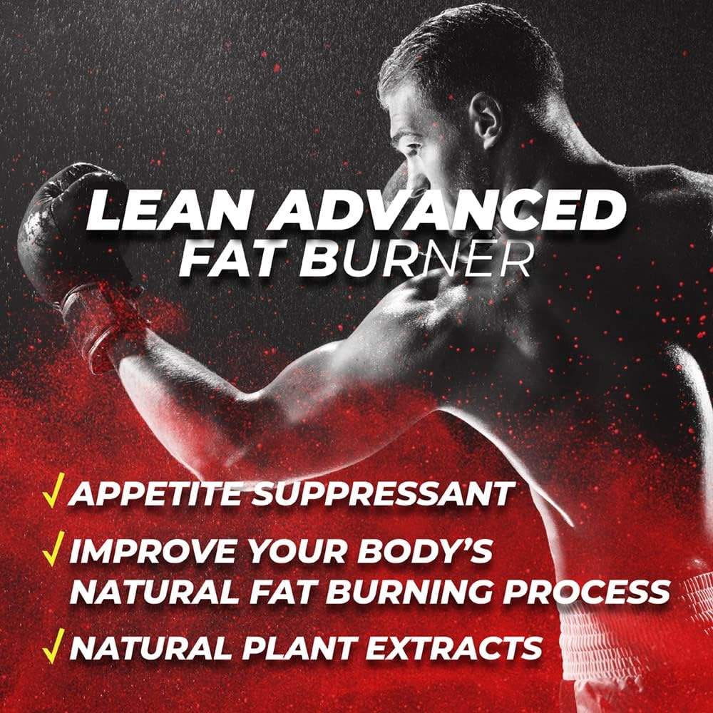 Dynamism Labs Lean Advanced Fat Burner | Garcinia Cambogia Extract, Green Tea Extract, Raspberry Ketone | Made in USA (60 Tablets) : Health & Household