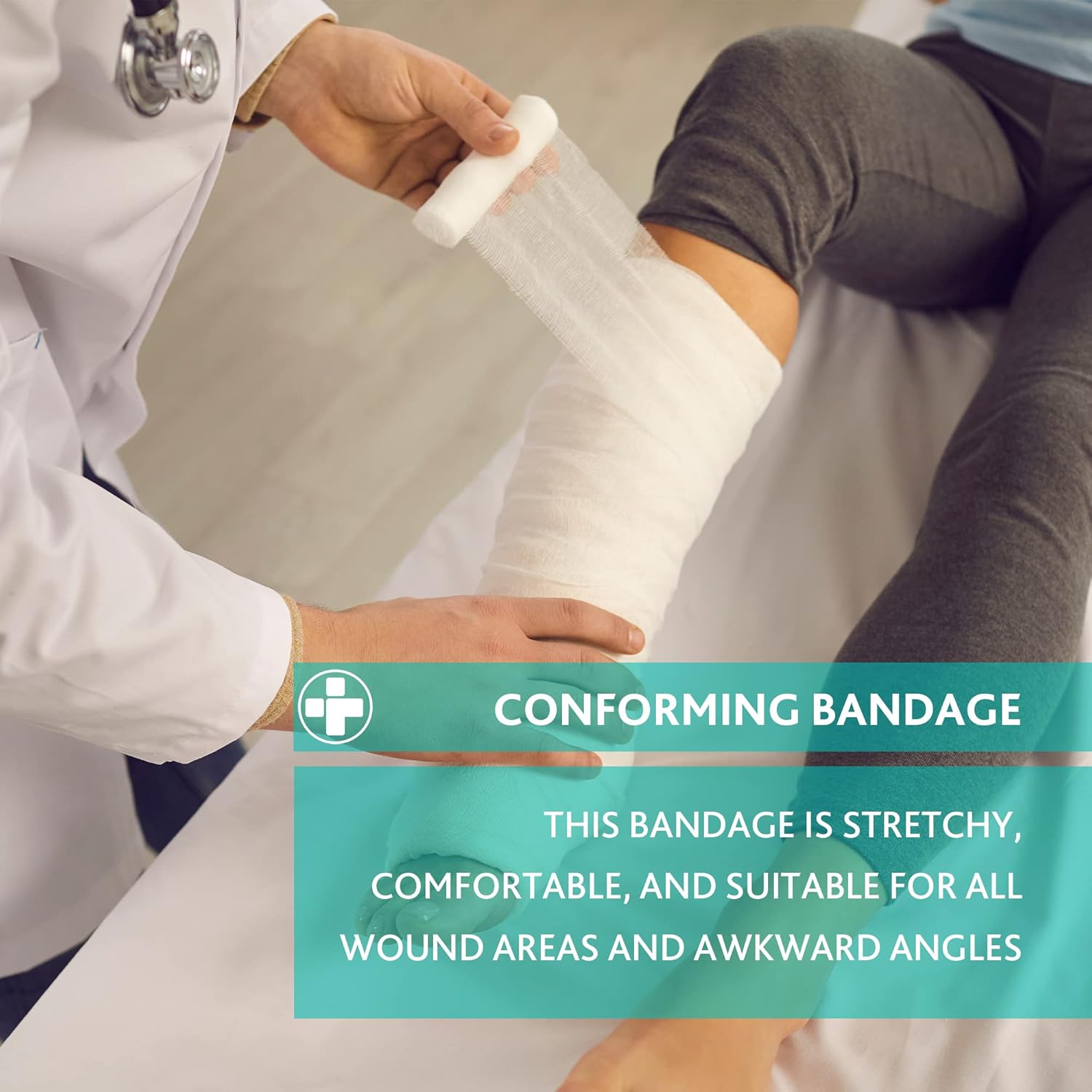 Reliance Medical Reliform Conforming Bandage - Strong Adhesive, Tearable by Hand, Versatile Medical Tape for First Aid, Sports and Injury Prevention, 7.5 cm x 10 m, Pack of 10 : Amazon.co.uk: Health & Personal Care