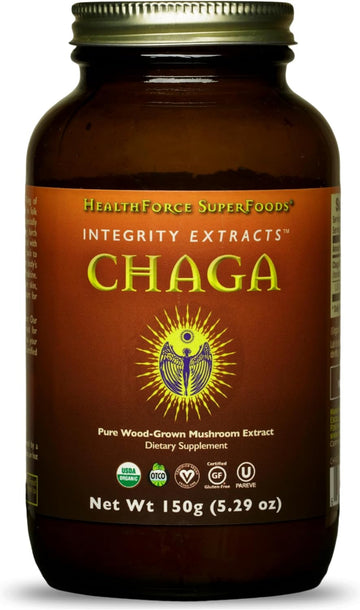 HEALTHFORCE SUPERFOODS Integrity Extracts Chaga - Powder - 150 Grams