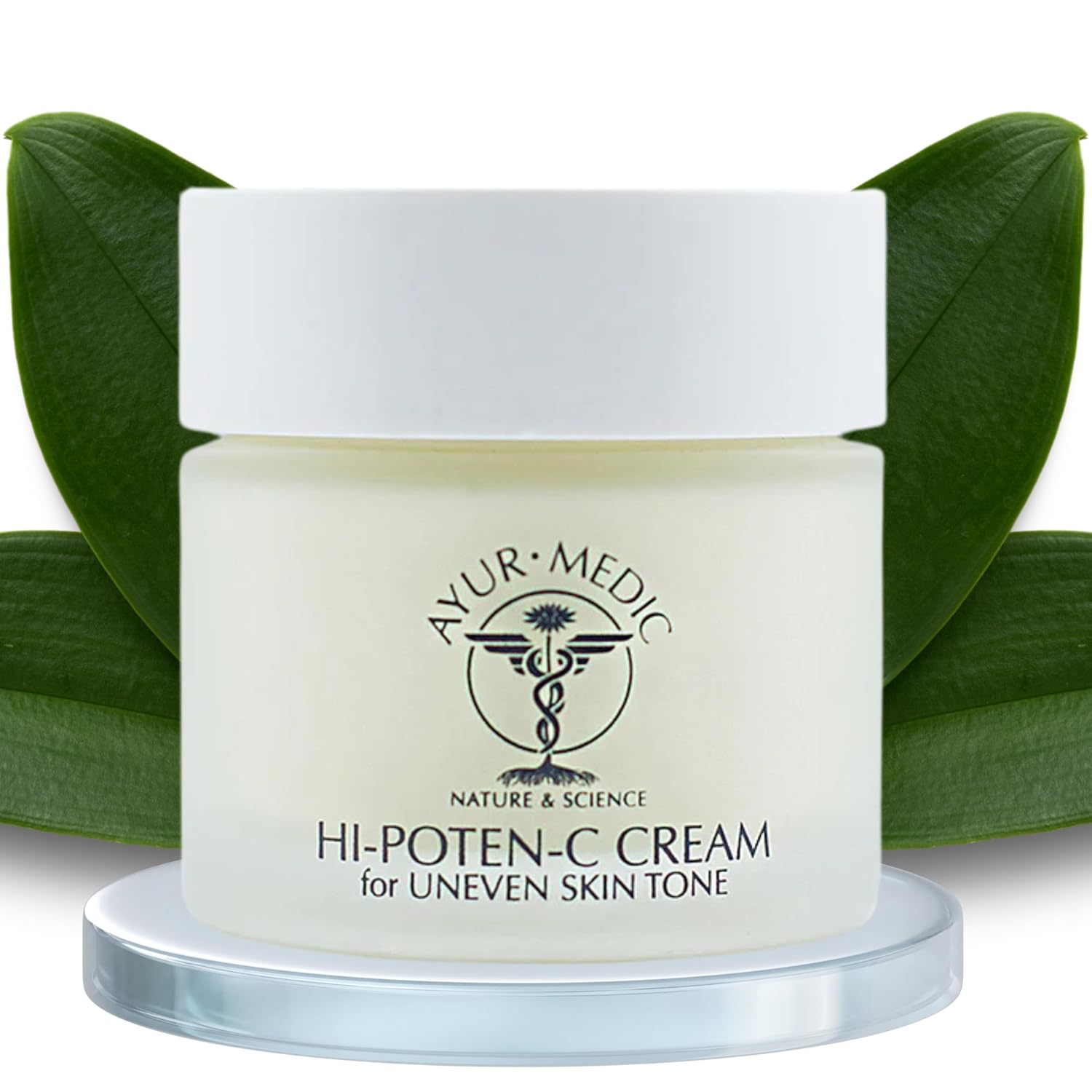 Ayur-Medic Hi-Poten C Cream For Uneven Skin Tone (2 Oz.)