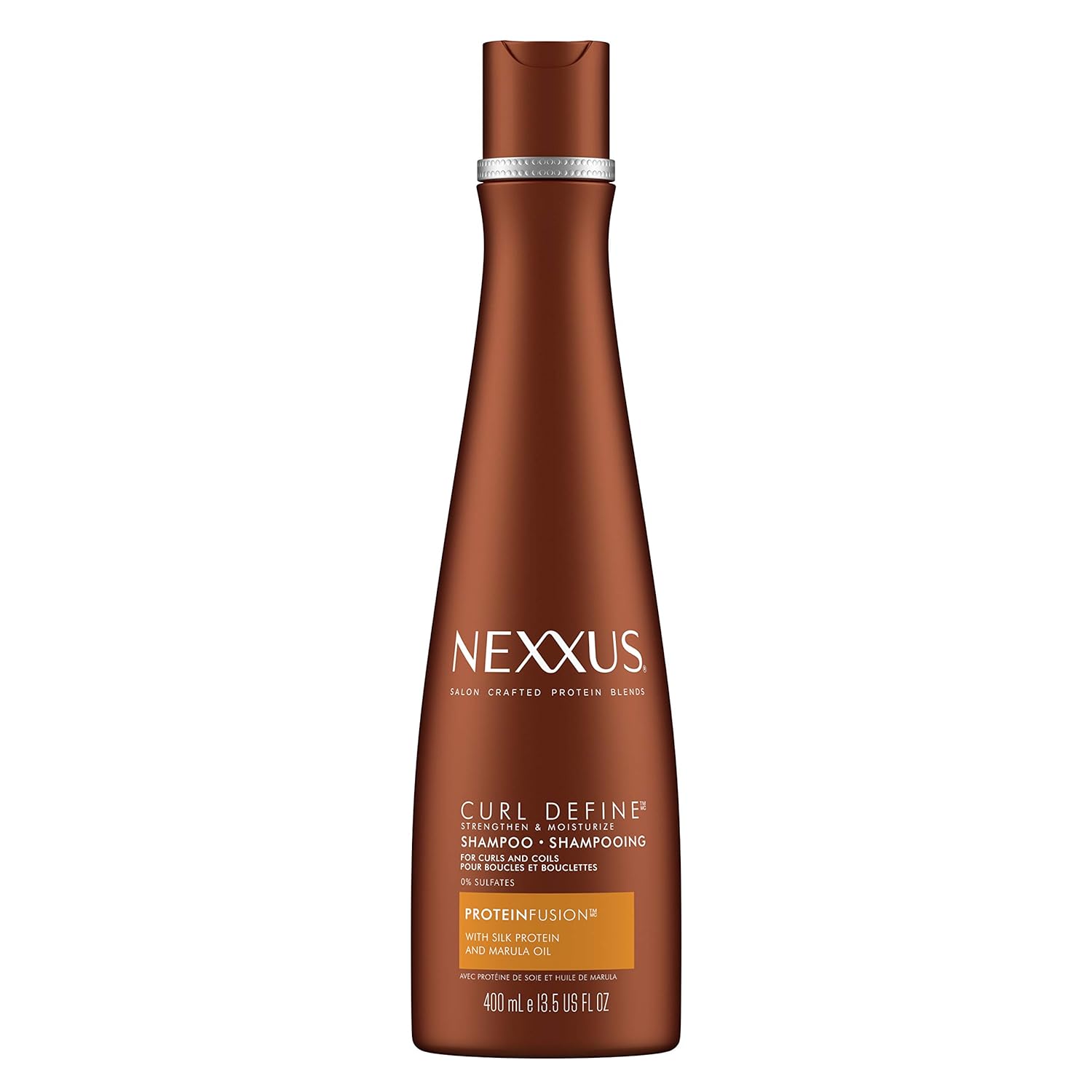 Nexxus Curl Definecurl Define Shampoo Sulfate Free For Curly & Coily Hair With Proteinfusion Curl Enhancer & Strengthening Shampoo 13.5 Oz