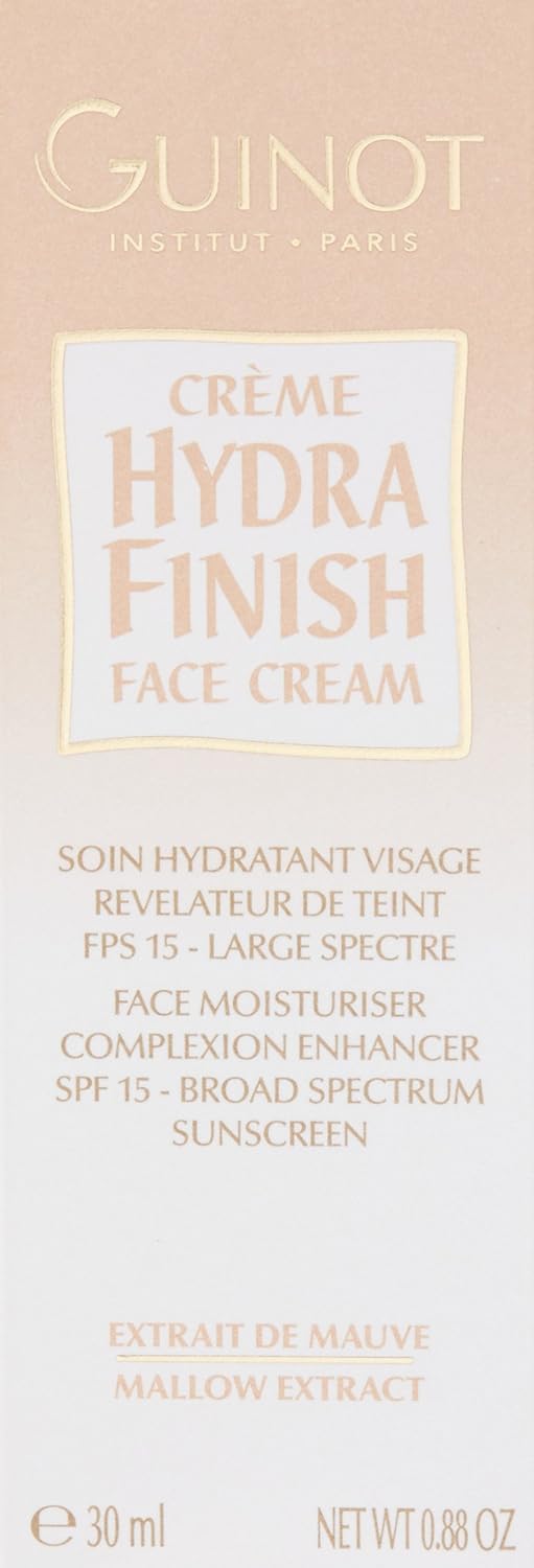 Guinot Hydra Finish Spf 15 Facial Cream, 0.88 Oz