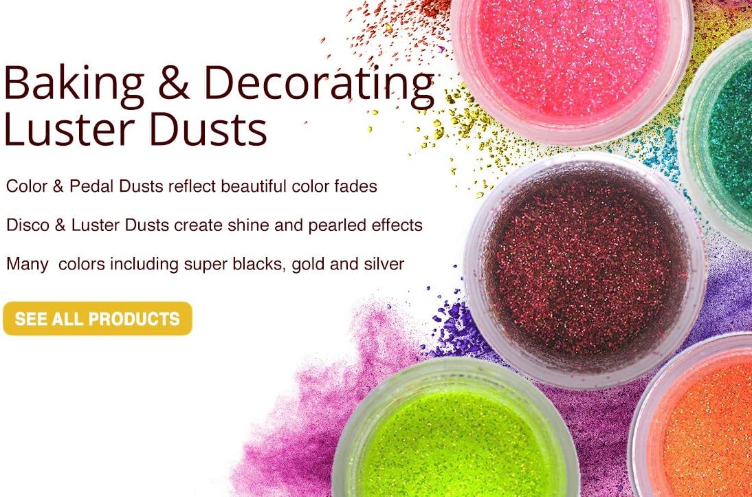 Bakell Scarlet Red Art & Craft Glitter, 5G Jar | Dazzler Dust | Non-Toxic Decorating Glitter | Arts, Crafts, Slime, Glue, Paint, Face & Body (Scarlet Red) : Grocery & Gourmet Food