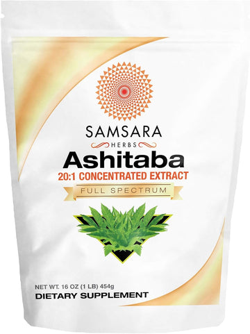 Ashitaba Extract Powder (16Oz/454G) 20:1 Concentrated Extract