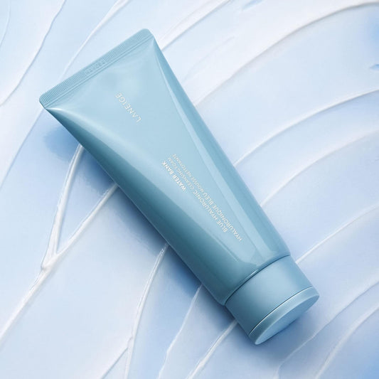 Laneige Water Bank Cleansing Foam: Hyaluronic Acid, Papain, Visibly Smooth And Soften