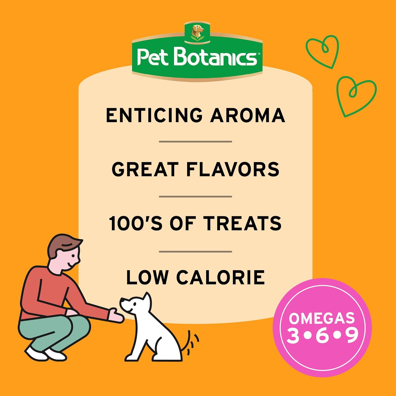 Pet Botanics 12 oz. Pouch Omega Plus, Soft & Chewy, Salmon Flavor, with 500 Treats Per Bag, The Choice of Top Trainers : Pet Supplies