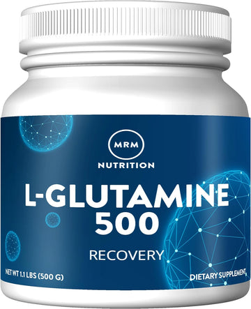 MRM Nutrition L-Glutamine | 5000mg | Recovery | Amino Acid | Muscle Support | Immune + Gut Health | Fermented | 100 Servings