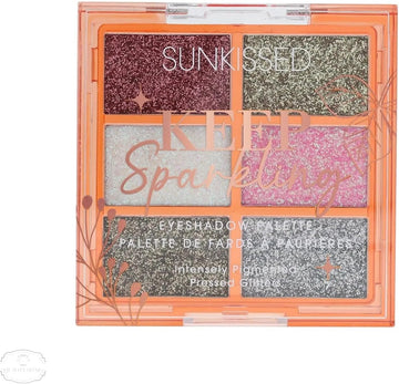 Sunkissed Keep Sparkling Glitter Eyeshadow Palette 6 X 1.1G