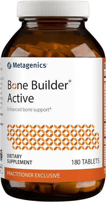 Metagenics Bone Builder Active Multivitamin Tablet With With Calcium, Phosphorus, Magnesium And Vitamin D To Help Maintain Healthy Bone Density - 60 Servings