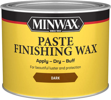 Minwax 786004444 Paste Finishing Wax, 1 Pound (Pack of 1), Dark, 16 Ounce