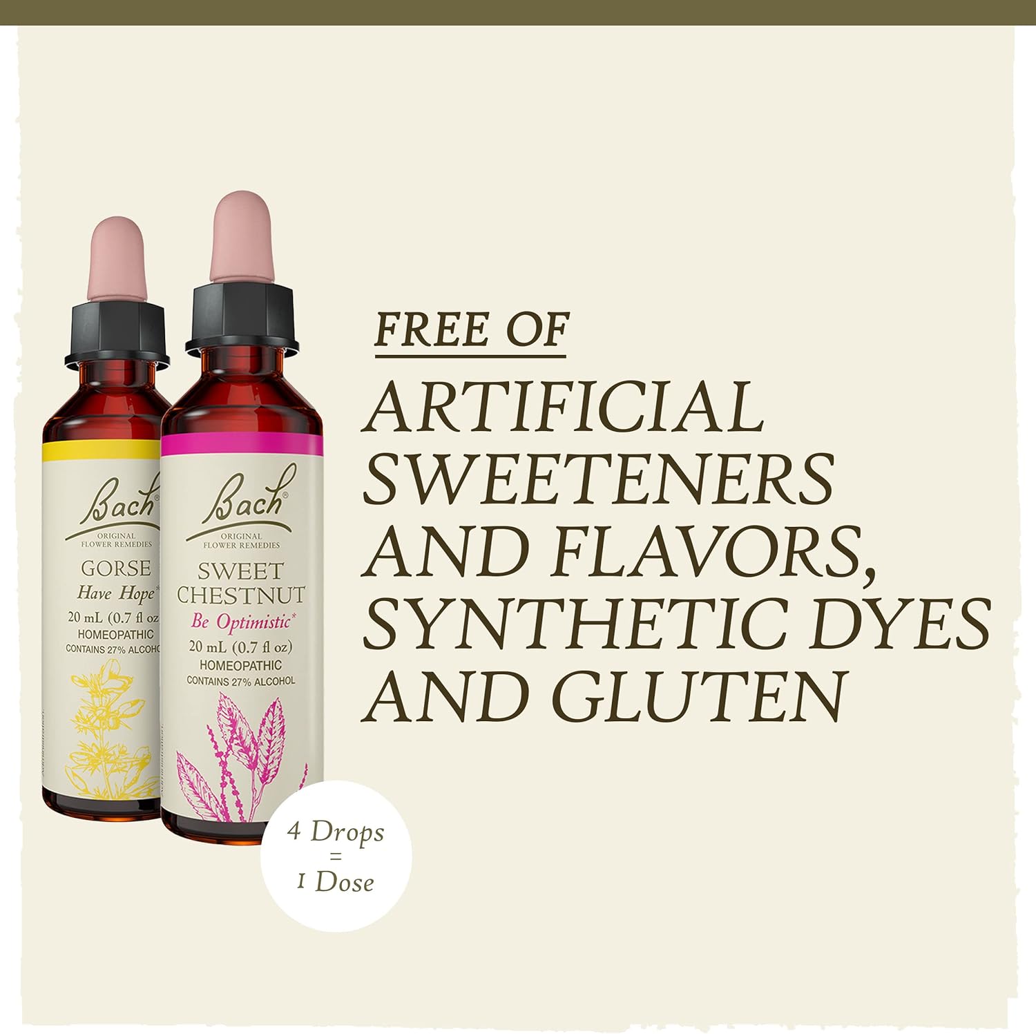 Bach Original Flower Remedies, Hope and Joy Kit, For Comfort and Optimism, Natural Homeopathic Flower Essence, Holistic Wellness, Vegan, 3 x 20mL Droppers : Health & Household