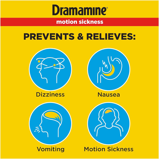 Dramamine Original, Motion Sickness Relief, 36 Count