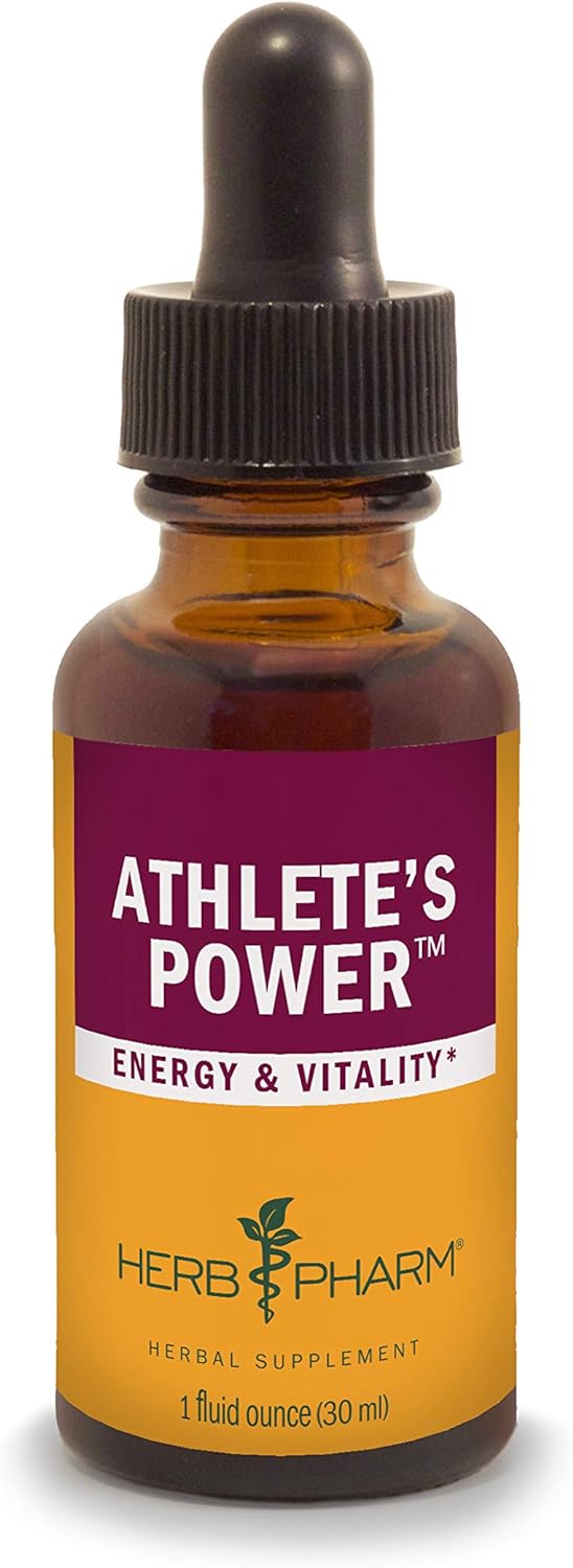 Herb Pharm Athlete's Power Liquid Herbal Formula for Energy and Vitality - 1 Ounce (FSTEROL01)