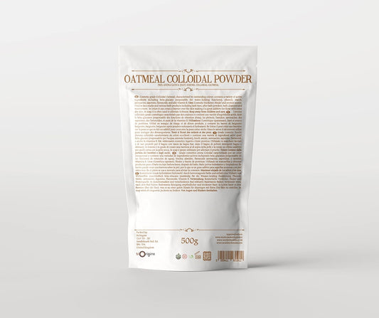 Mystic Moments | Oatmeal Colloidal Powder 500g Pure & Natural Vegan GMO Free