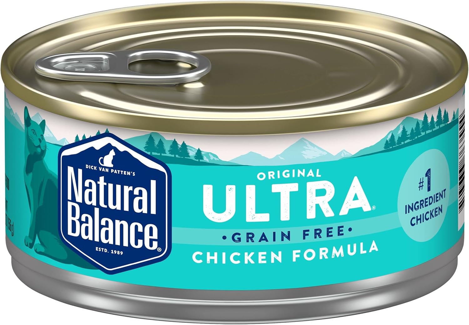 Natural Balance Original Ultra Grain Free Chicken Cat Food Wet Canned Food For Cats 5.5-Oz. Can (Pack Of 24)