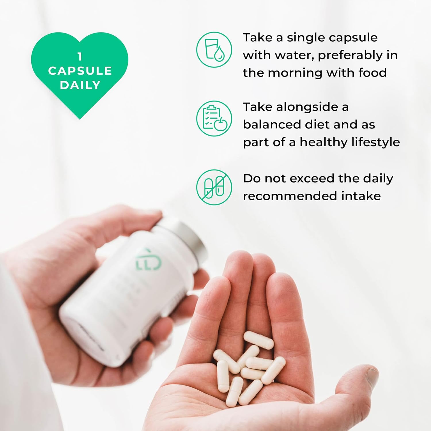 Vitamin B Complex High Strength | 90 Capsules - 90 Day Supply | All 9 B Vitamins B1-B2-B3-B5-B6-B7-B9-B10-B12, Inositol and Choline | Completely Clean - No Fillers | Love Life Supplements : Amazon.co.uk: Health & Personal Care