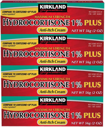 Kirkland Signature Hydrocortisone 1% PLUS Anti-Itch Cream