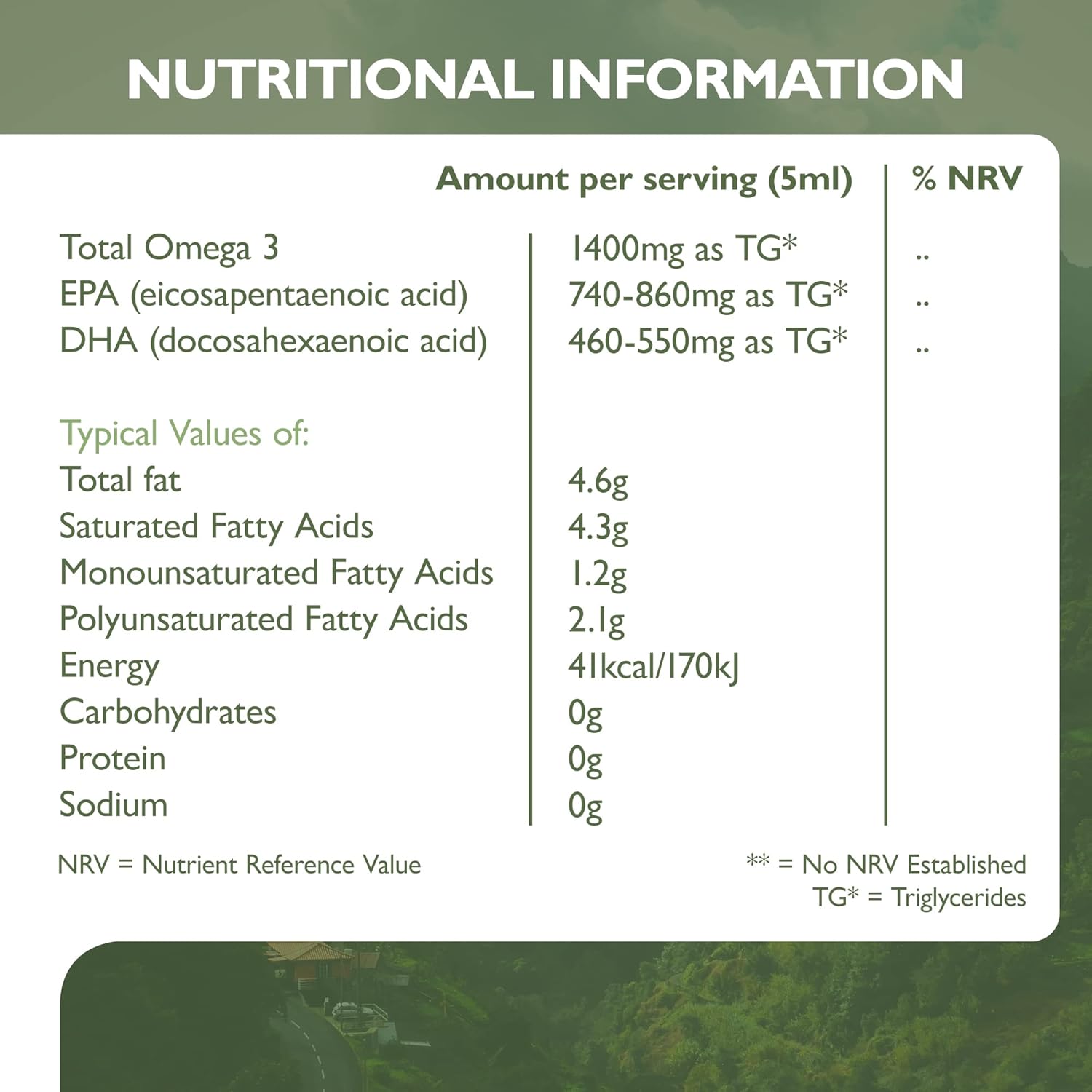 Barefoot Nutrition - Omega 3 Ultimate, Superior Grade Wild Fish Oil, Ultra Purified & Triple Distilled Sardine, Anchovy & Mackerel Oil - Sustainably Sourced - 100 Day Supply - 500ml : Amazon.co.uk: Health & Personal Care