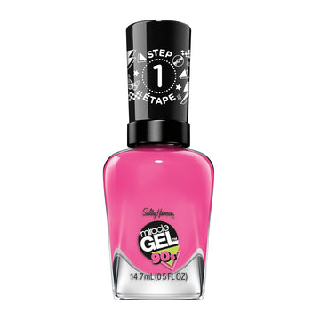 Sally Hansen Miracle Gel™, Hue Had To Be There Nostalchick, Long Lasting, Gel-Like Formula, No Uv Lamp Needed, Pink Nail Polish