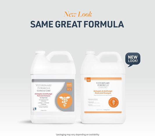 Veterinary Formula Solutions Clinical Care Antiseptic & Antifungal Medicated Shampoo - Gallon, 128 oz