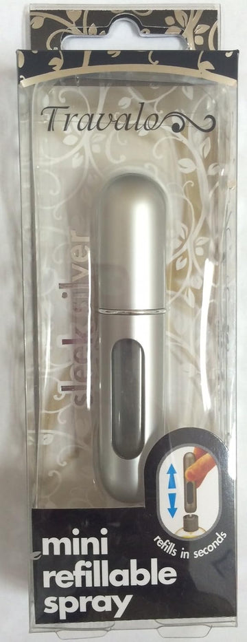 Travalo - Classic Hd Refillable Perfume Spray - Revamped Refill System - Elegant Metal Travel Atomizer - Tsa Flight Approved Portable Perfume Bottle - Glass-Free - Pink - Unisex - 0.17Oz