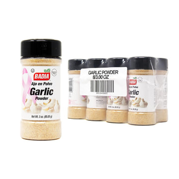 Badia Garlic Powder, 3 Oz (Pack Of 8)