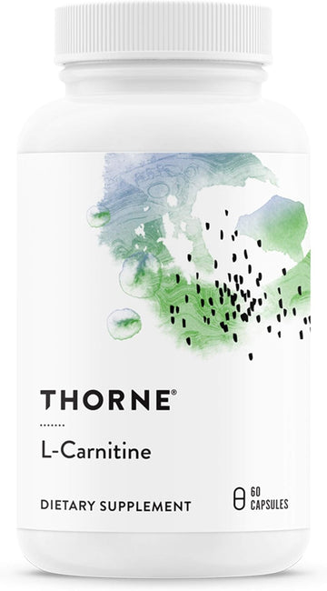 Thorne L-Carnitine - Amino Acid Supplement To Support Energy Production - 60 Capsules