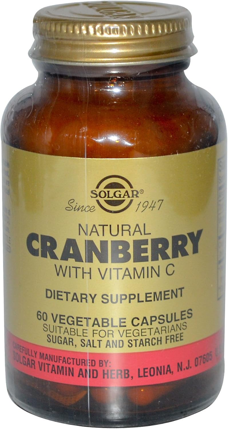 Natural Cranberry W/ C 60 Vcaps 2-Pack