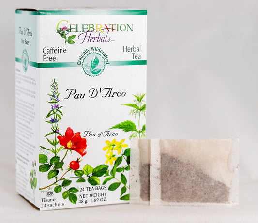 Celebration Herbals Pau D'Arco Tea Bags Wc 24 Count