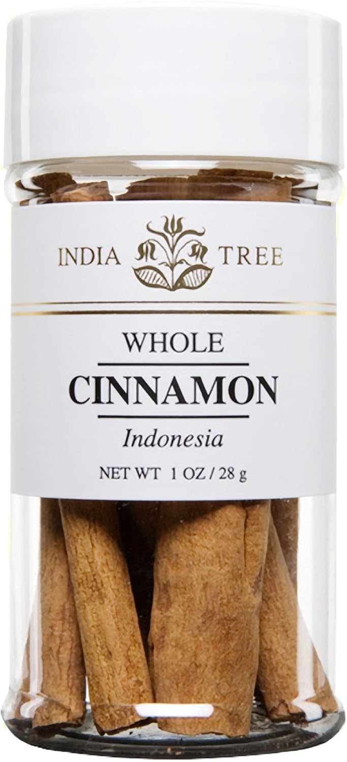 India Tree Cinnamon Whole Jar, 1.0-Ounce (Pack Of 3)