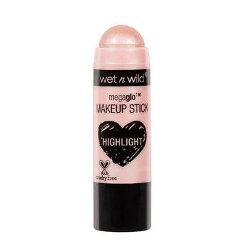 Wet N Wild Megaglo Makeup Stick, Buildable Color, Versatile Use, Cruelty-Free & Vegan - When The Nude Strikes