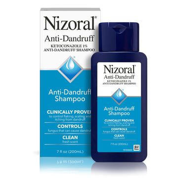 Nizoral Anti-Dandruff Shampoo With 1% Ketoconazole, Fresh Scent, 7 Fl Oz