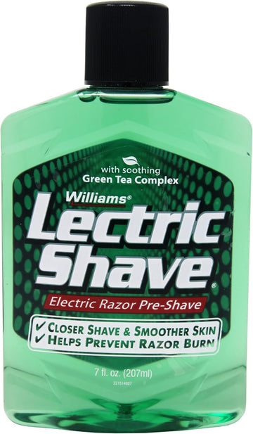 Williams Lectric Shave Electric Razor Original Pre-Shave 7 Oz
